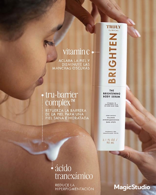 Body Serum: Tratamiento Corporal para Aclarar Manchas y Unificar el Tono.