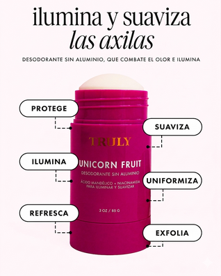 Unicorn Fruit: Desodorante para Axilas más Claras y Suaves